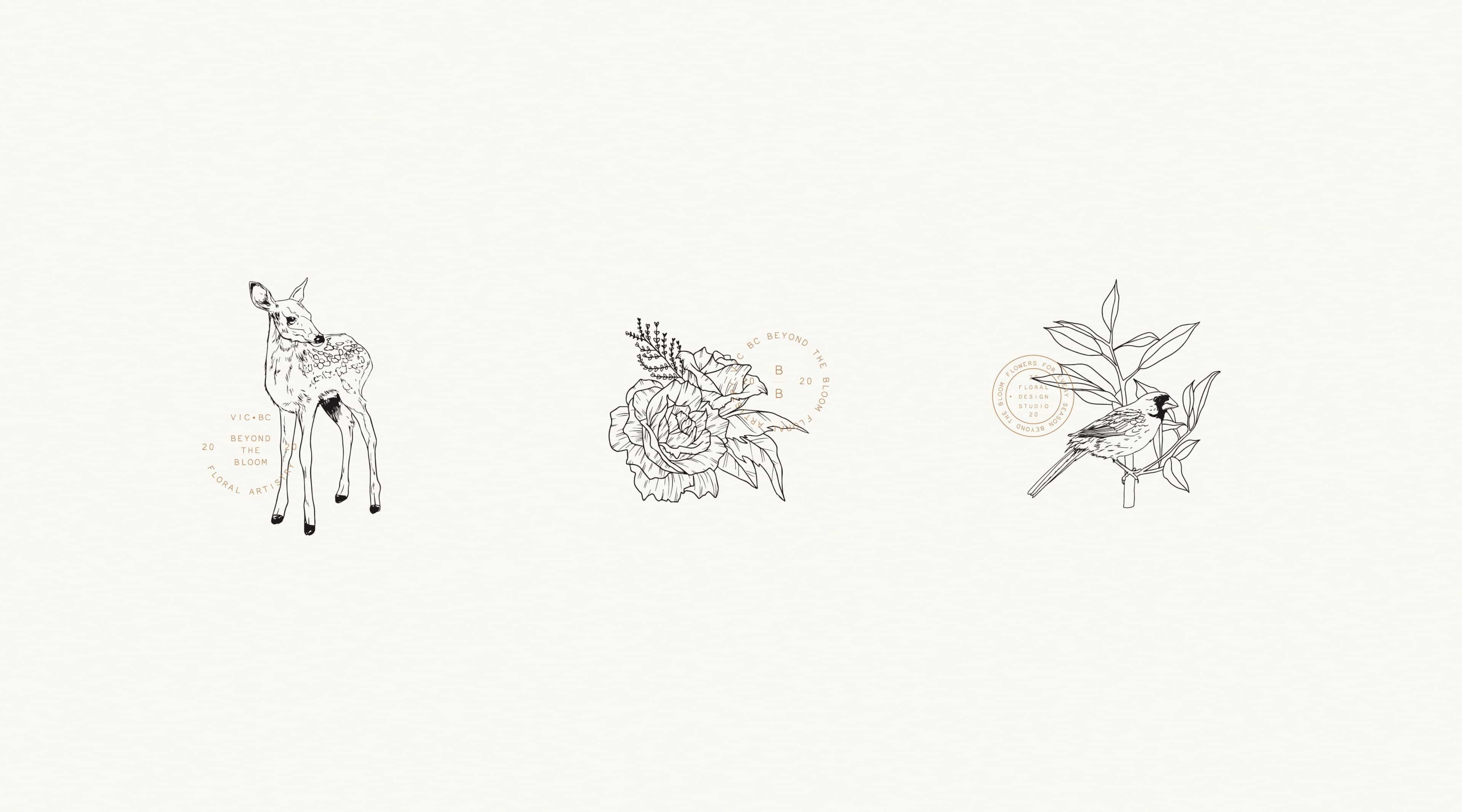 7 beyond the bloom custom illustrations